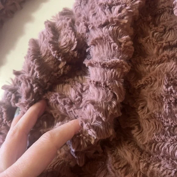 Patagonia Pelage Fleece Wide Collar Outdoor Jacket Faux Fur Size small - Picture 11 of 11